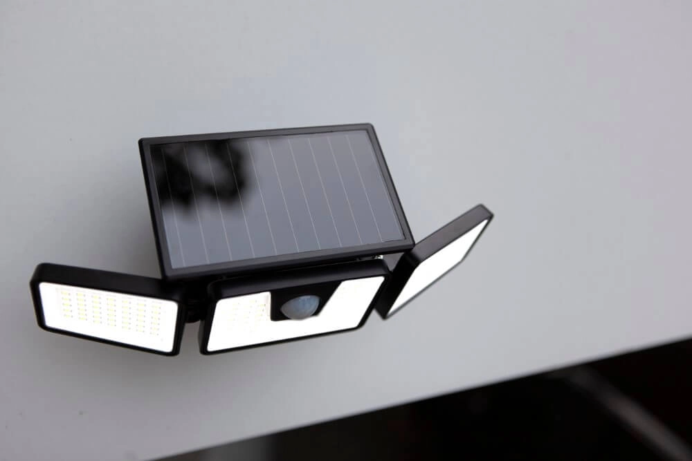 Applique solaire Briti 3 noirs Lutec 6939412015774