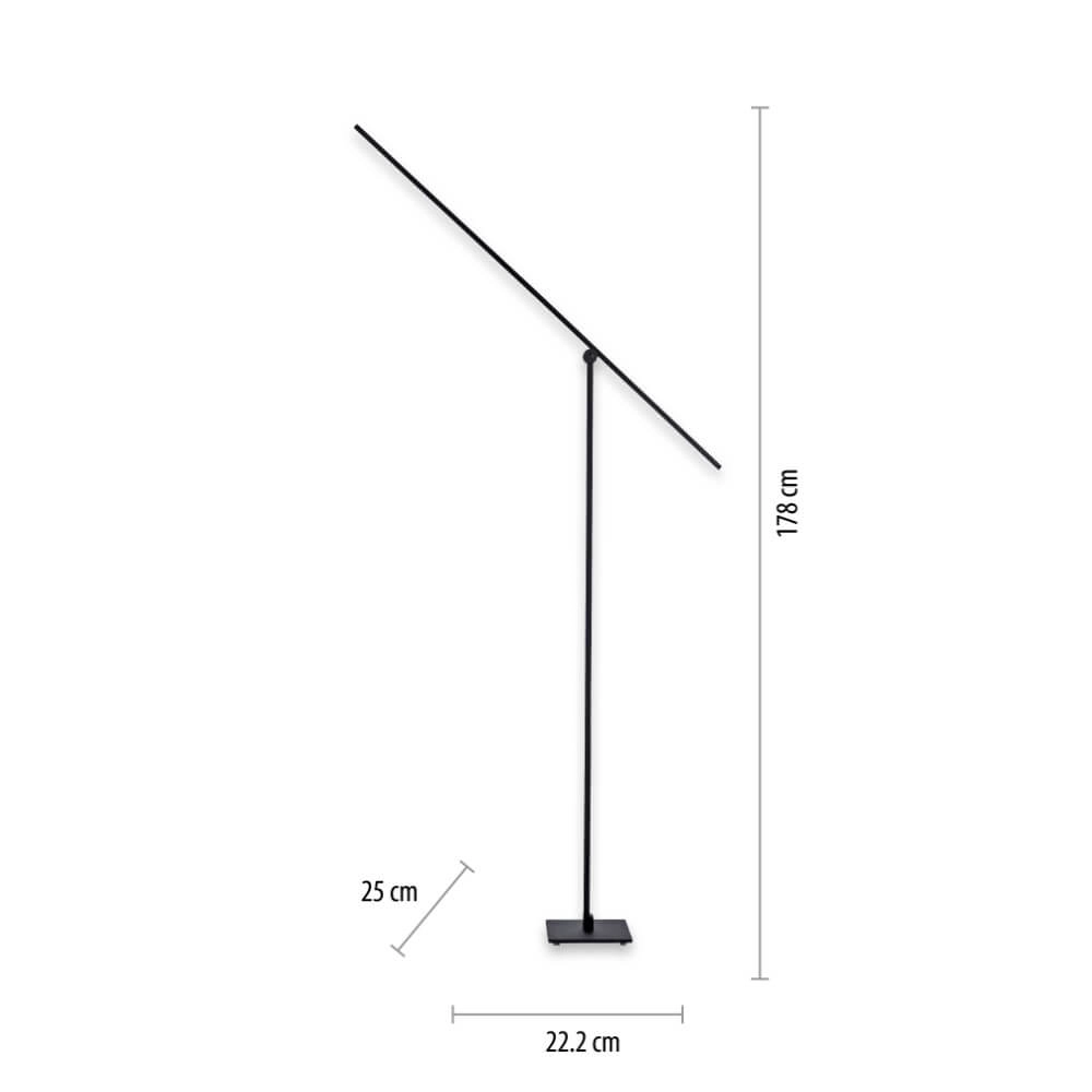Lampadaire LED Pure dimmable Paul Neuhaus 4012248365595
