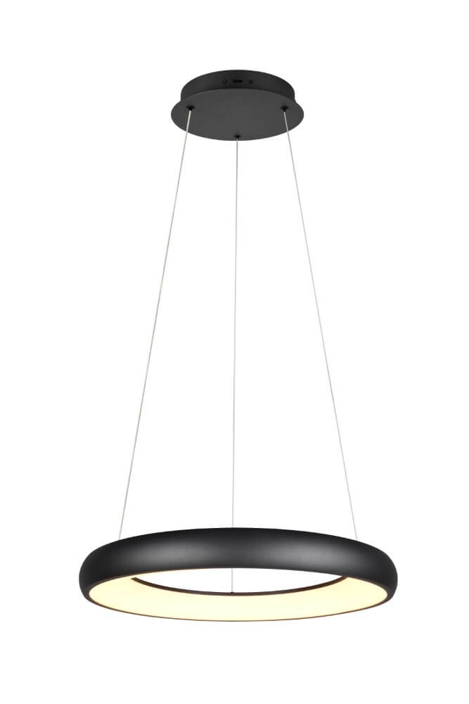 Lampe suspendue LED Cardona noir - Ø 60cm Trio 4017807613865