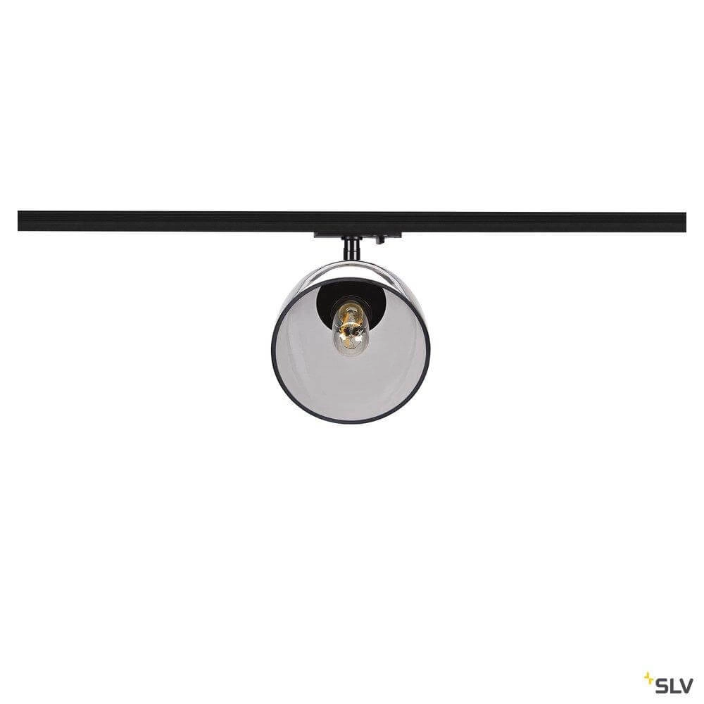 Lampe monophasée Para Cone noir SLV 4024163262422