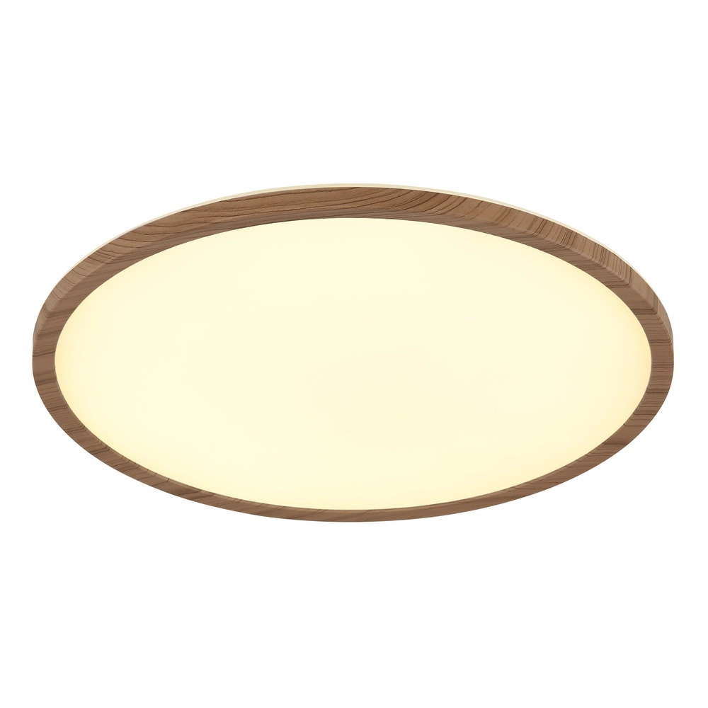 Éclairage de plafond Sapana Ø 42 cm de bois Globo 9007371454426