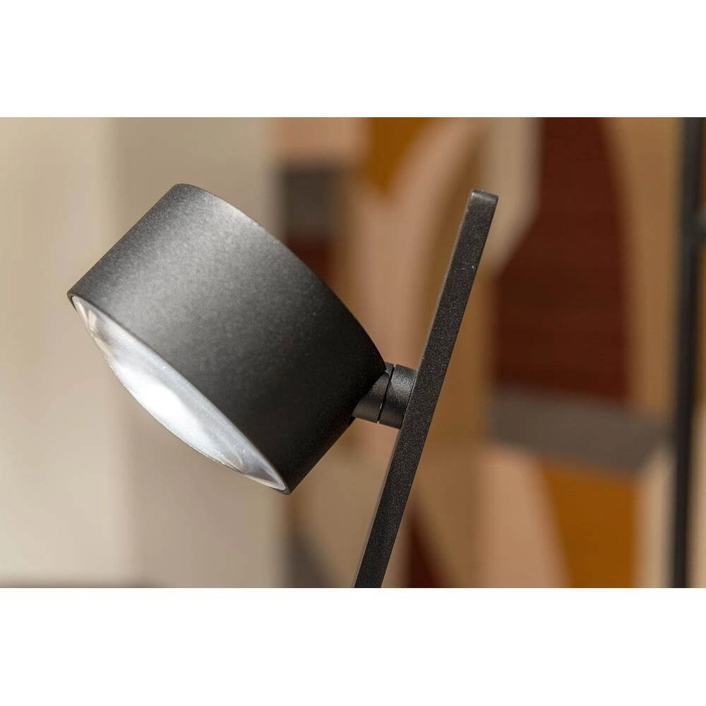 Lampadaire design Omega noir Artdelight 8720701100343