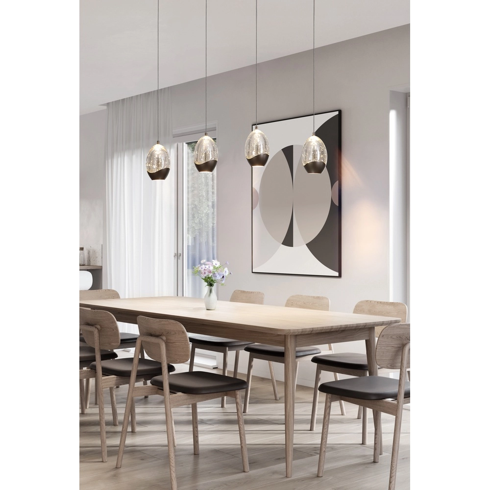 Suspension design Seeds 4 lumières Searchlight 5053423300535