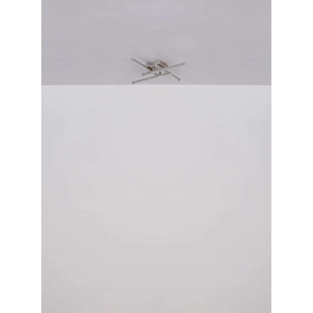 Lampe de plafond Kirina nickel Globo 9007371518227