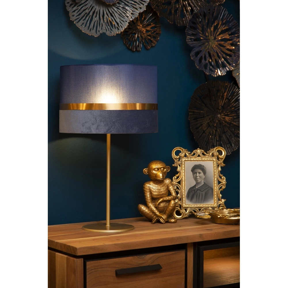 Lampe de table de conception Extravaganza Tusse bleu Ø 30cm Lucide 5411212105653