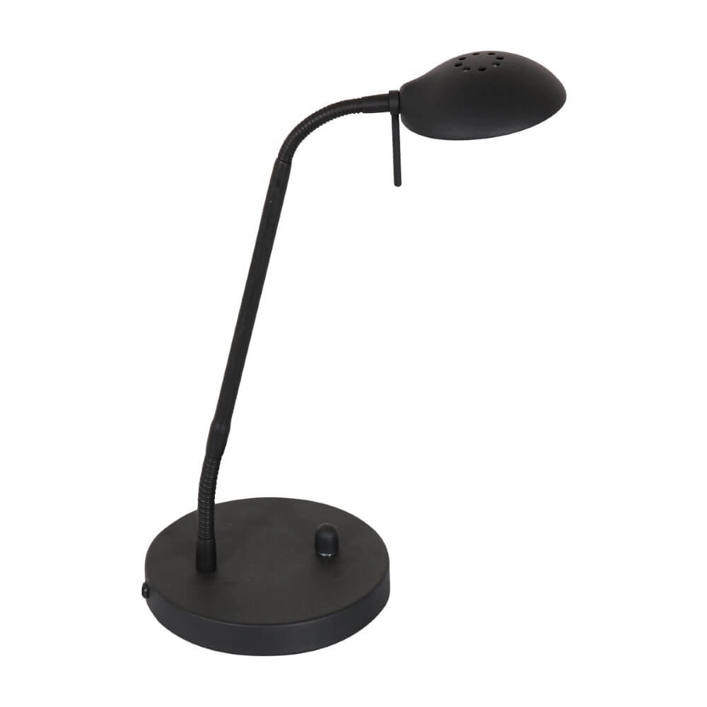 Lampe de bureau noire Biron Steinhauer 8712746146851