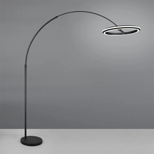 Lampe de pied Amador Noir Trio 4017807688160