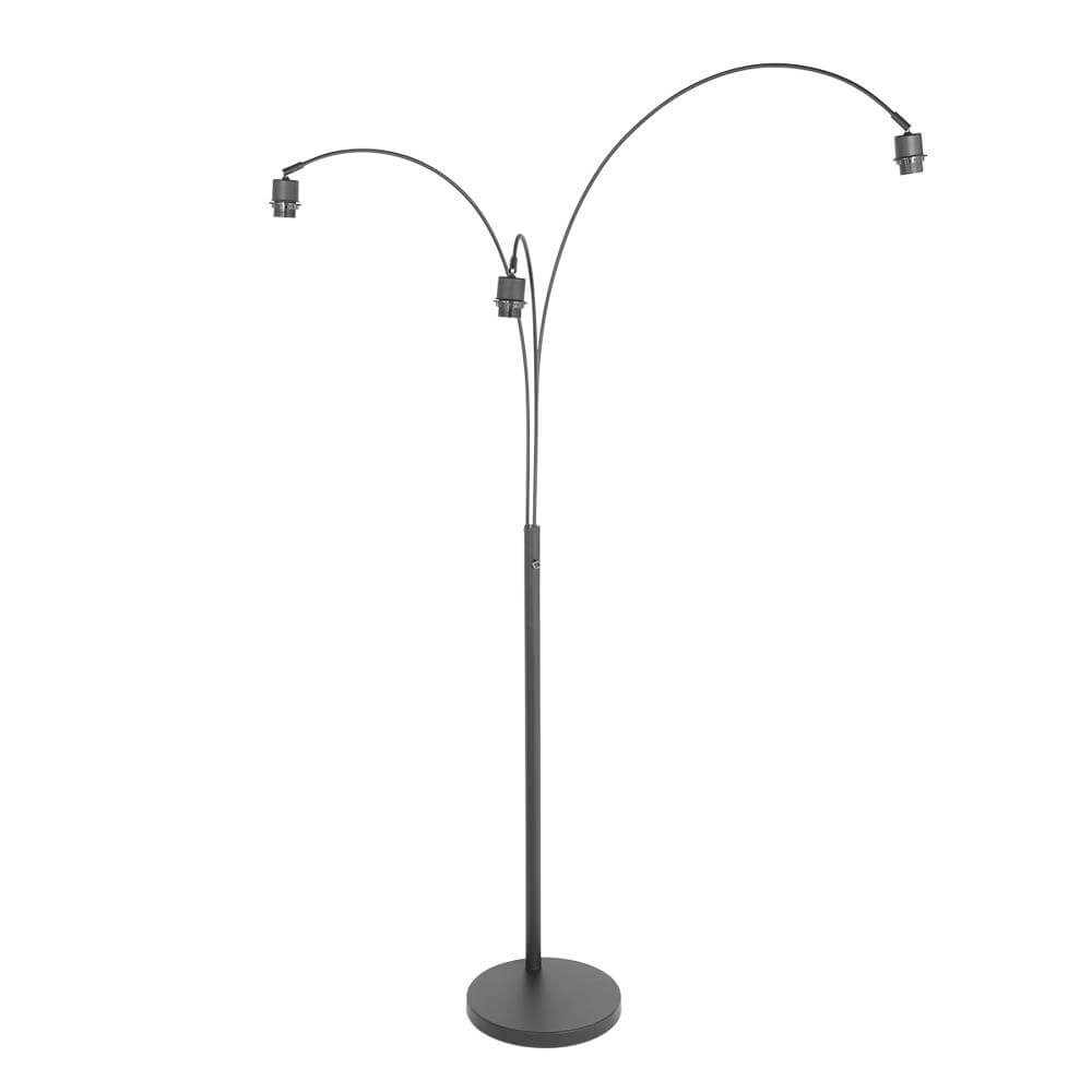 Lampadaire en bambou Sparkled Light avec noir Steinhauer 8712746176803