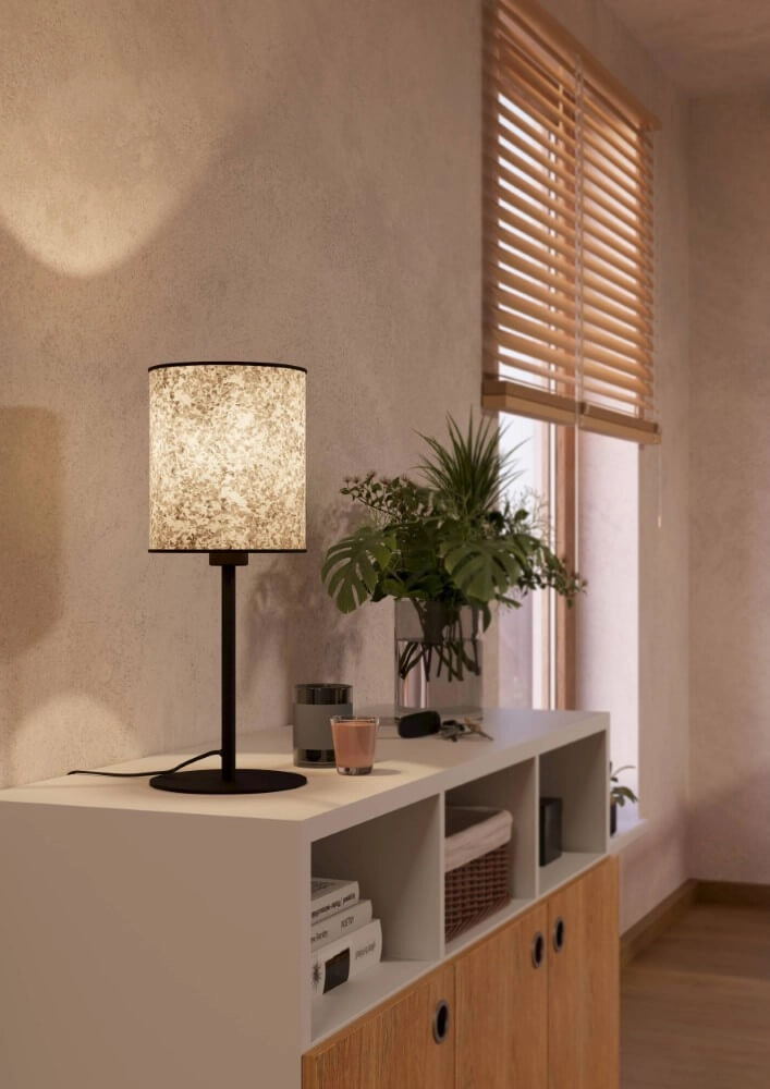 Lampe de table naturelle Butterburn 47,5 cm Eglo 9002759439385