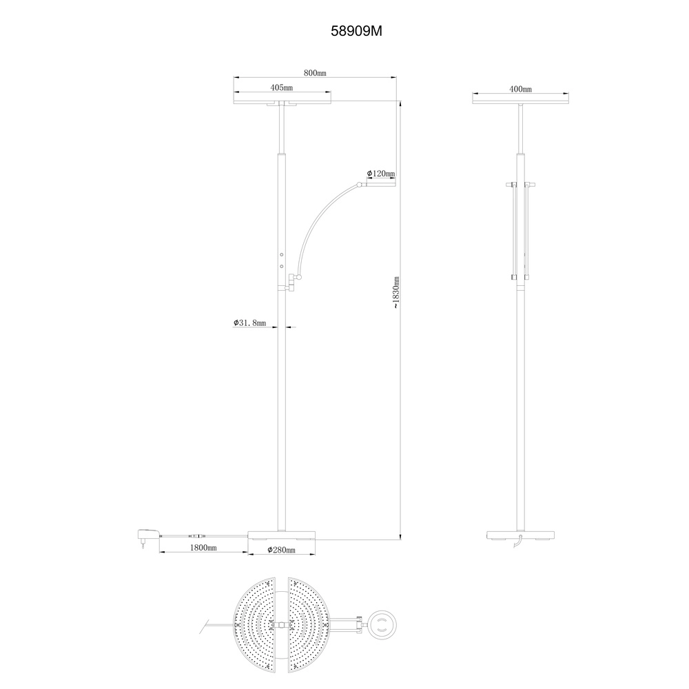 Lampe d’alimentation Tirana Or Globo 9007371572878