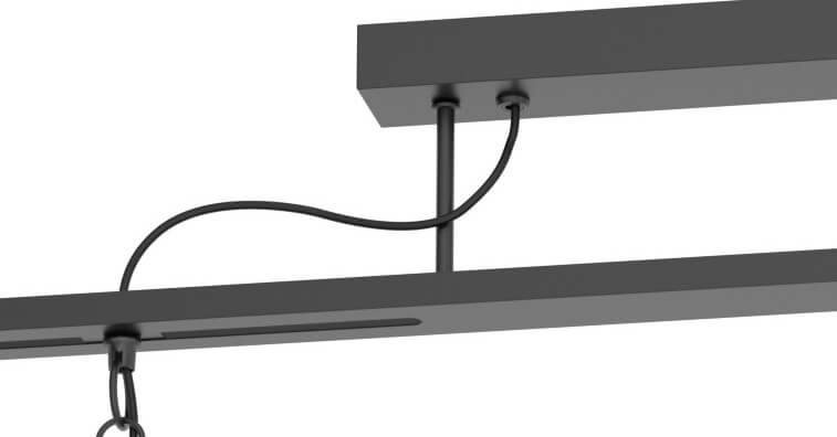 Lampe à suspension Brickfield Un verre Eglo 9002759433956