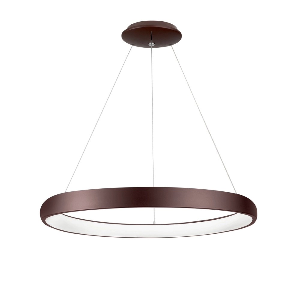 Suspension design Albi marron café Ø 61cm Lyora 5212017414885