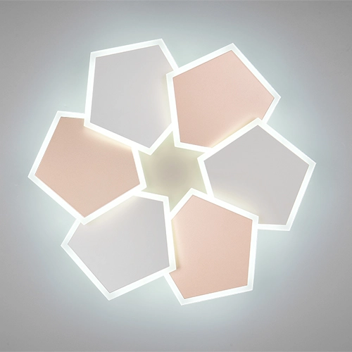 Lampe de plafond unique Zaya S mocha brown Trio 4017807684995