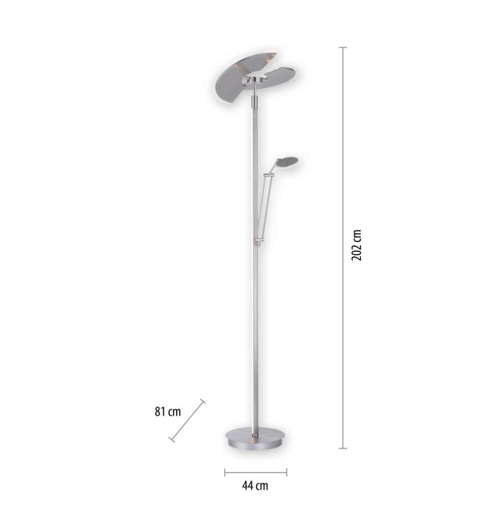 Lampadaire Pure Mutil métal Paul Neuhaus 4012248364338