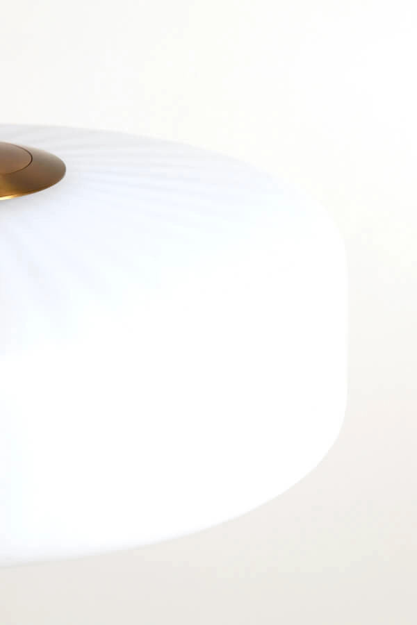 Suspension Pleat or avec Ø 40cm blanc Light & Living 8717807687809