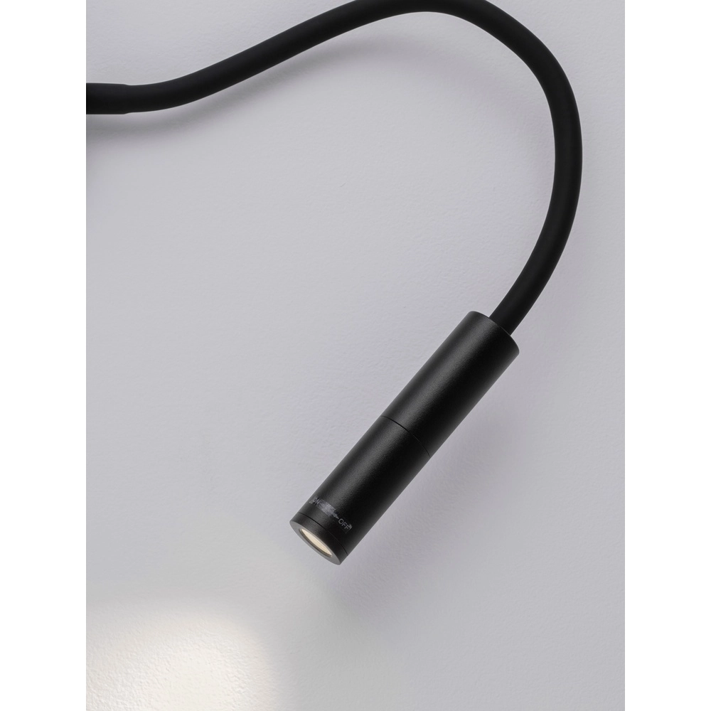 Lampe de chevet Sonica noir Lyora 5212017454874