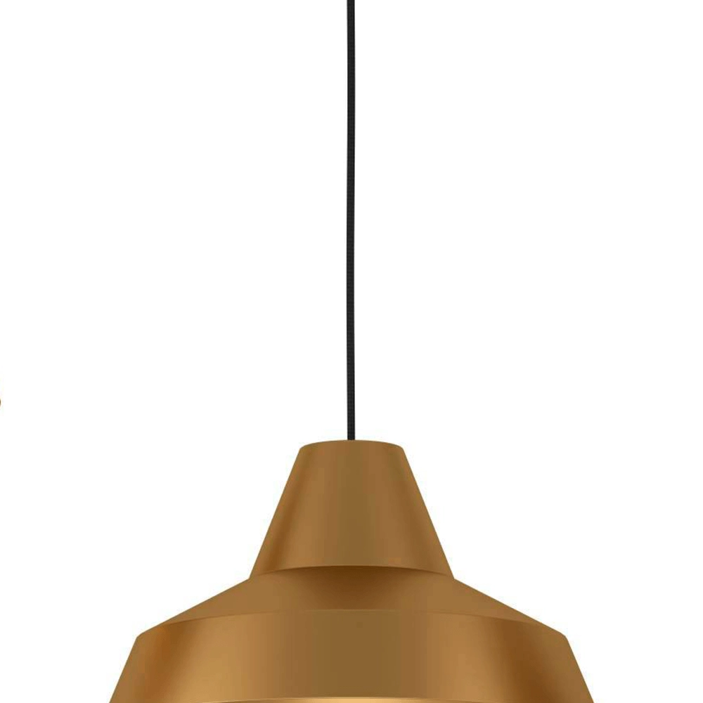 Lampe suspendue dorée Savarna avec 3 capotes Stars of Light 9008606220878