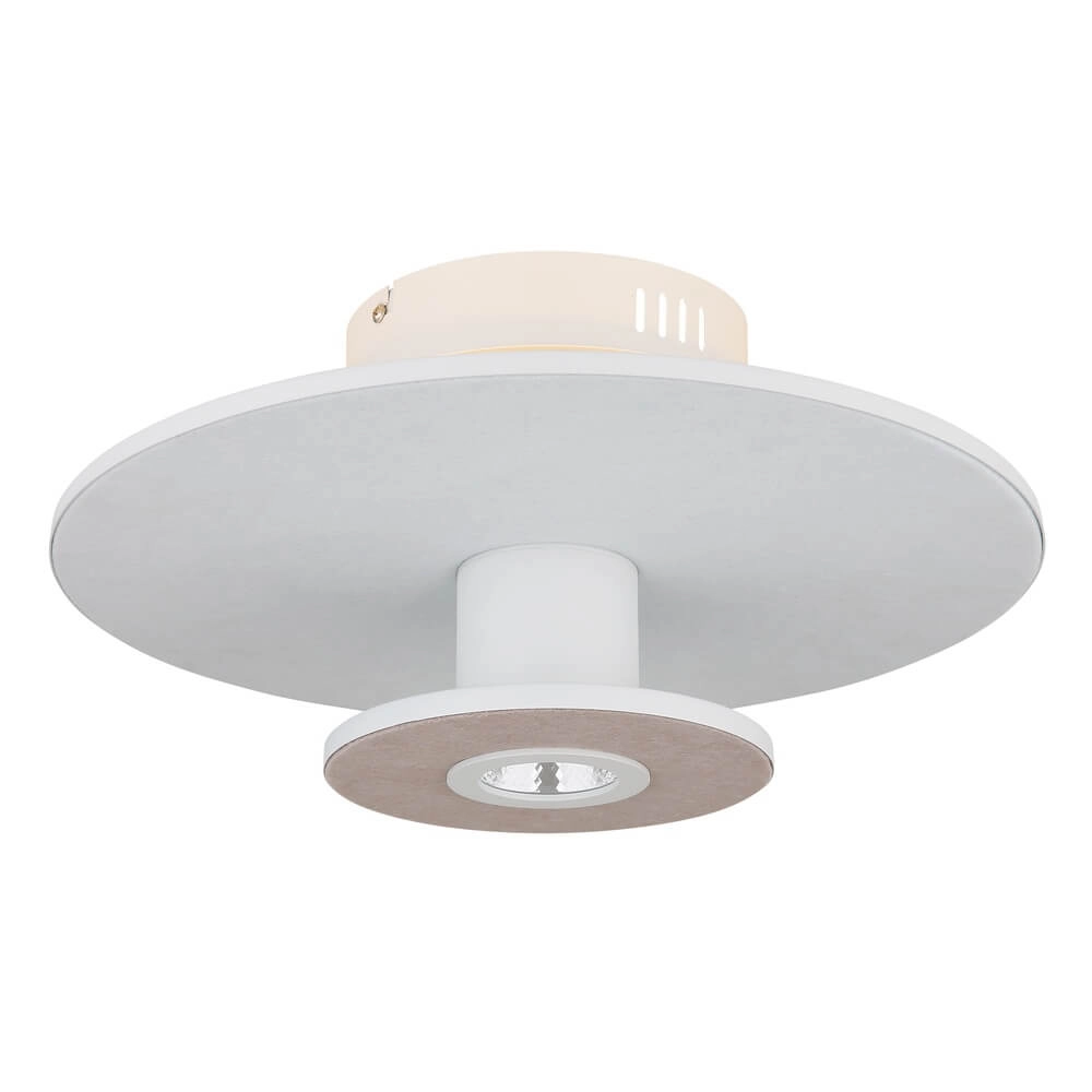 Plafonnier blanc Carter Ø 38cm avec feutre Globo 9007371465750