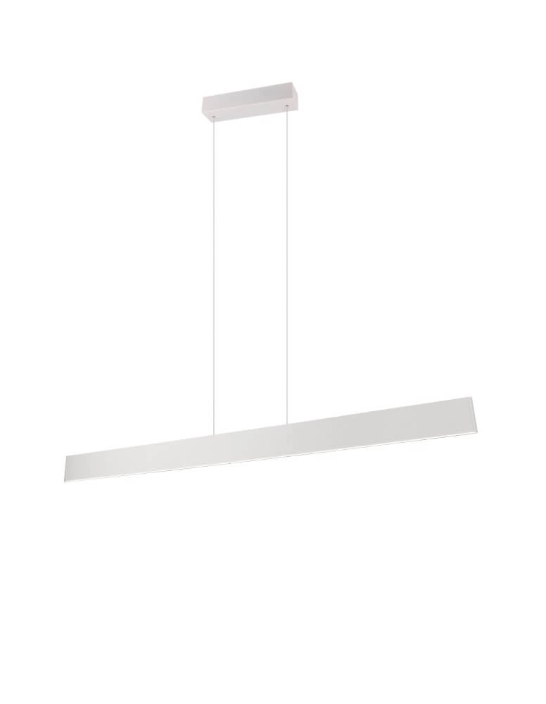 Lampe suspendue de bureau LED Galway 150 cm - blanc Trio 4017807616682