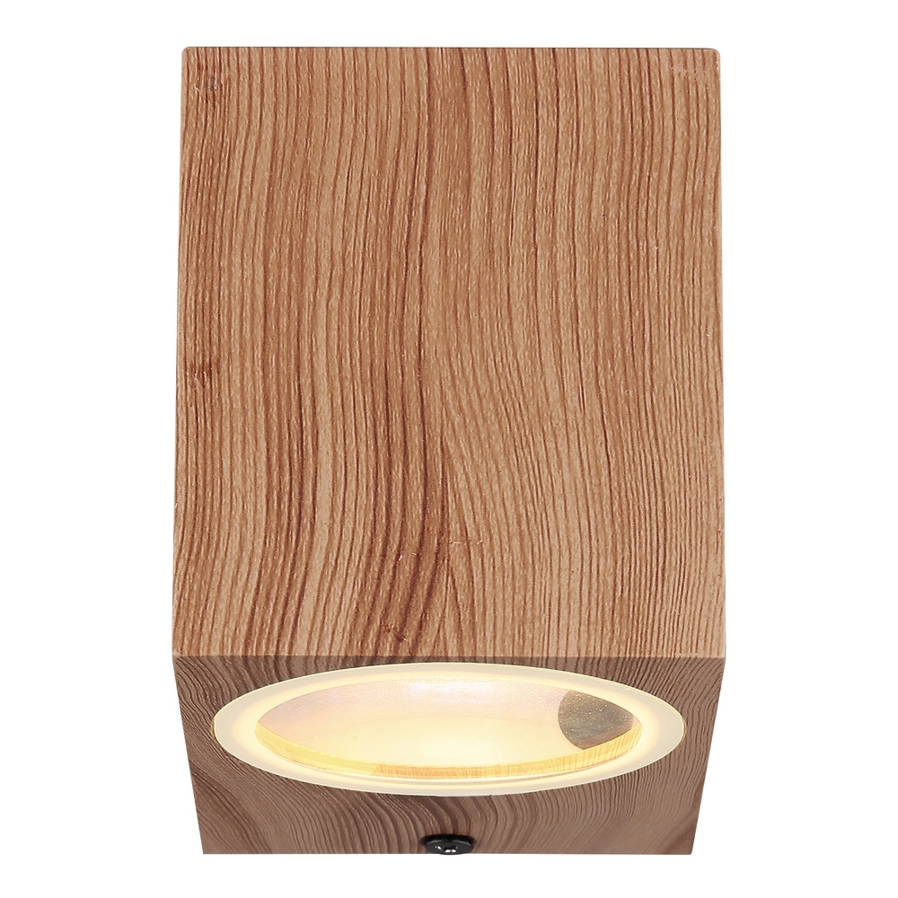 Spot lisse monté en surface Veronika Down Wood Globo 9007371441785