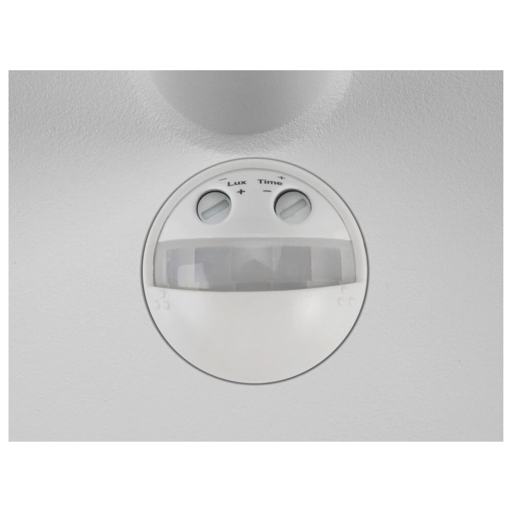 Lampe d'extérieur élégante Q-Ring avec capteur - blanc SLV 4024163290739