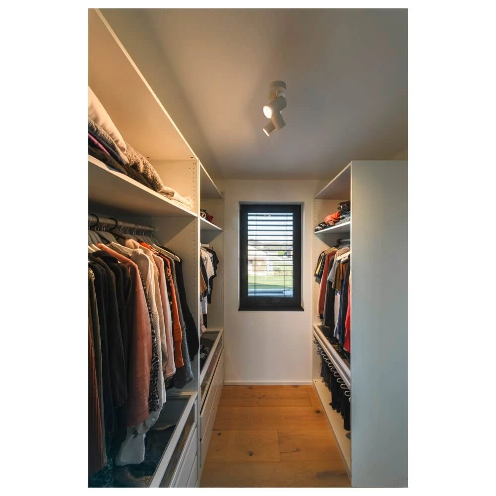 Spot en saillie 3 lumières Asto Tube blanc - 3x GU10 SLV 4024163266123