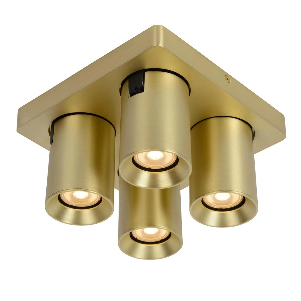 Projecteur de plafond Nigel Or 4 lumières Lucide 5411212093011