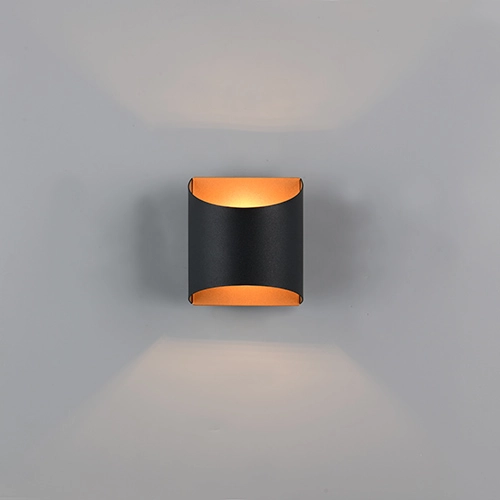 Lampe murale Samdel Design noir avec or Trio 4017807672299