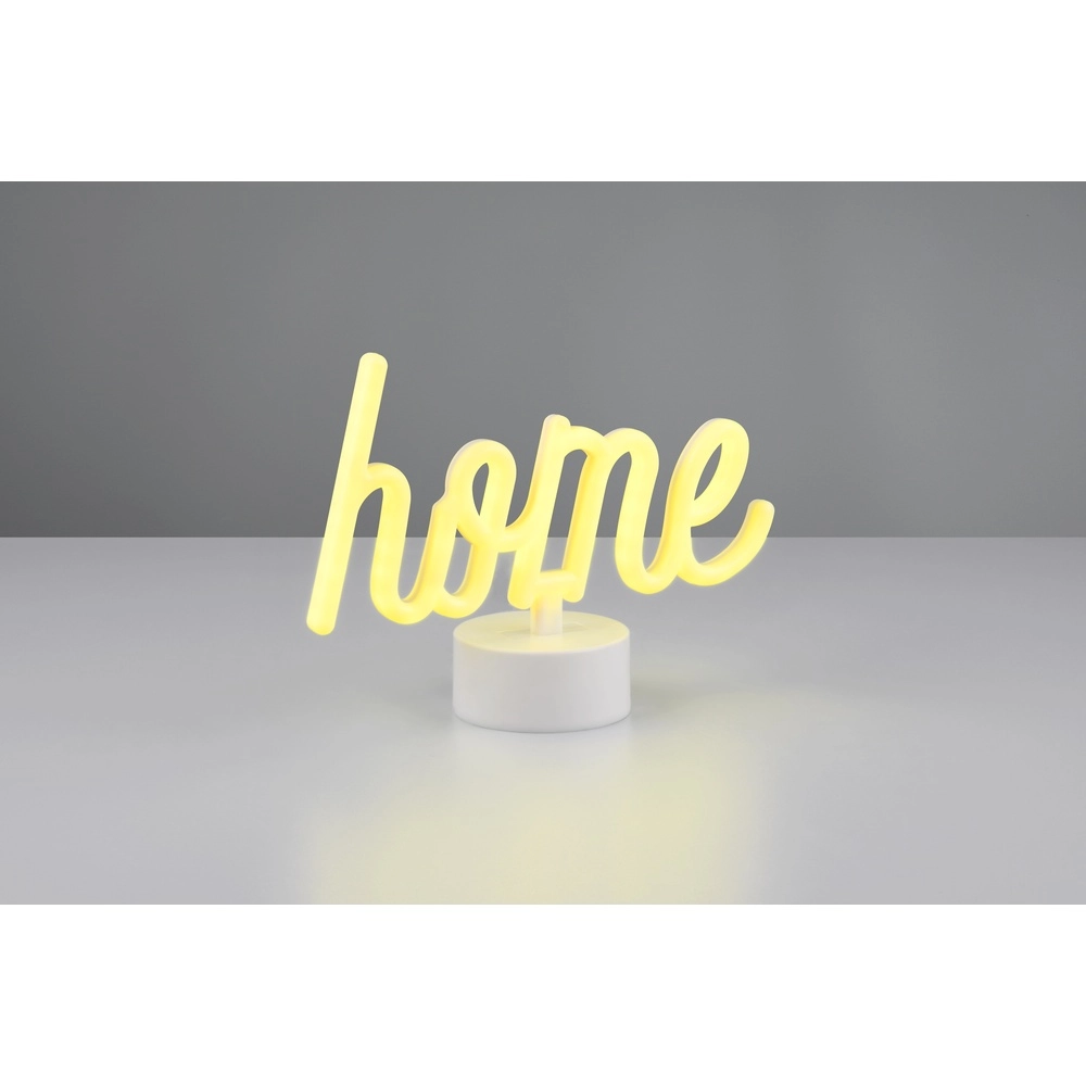 Lampe de table néon Casa jaune Trio 4017807600810