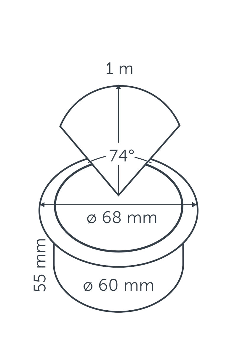 Emplacement au sol Hyve sans anneau In-lite 8717051007828