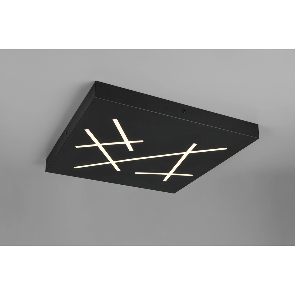 Plafonnier design Snip noir Trio 4017807659740