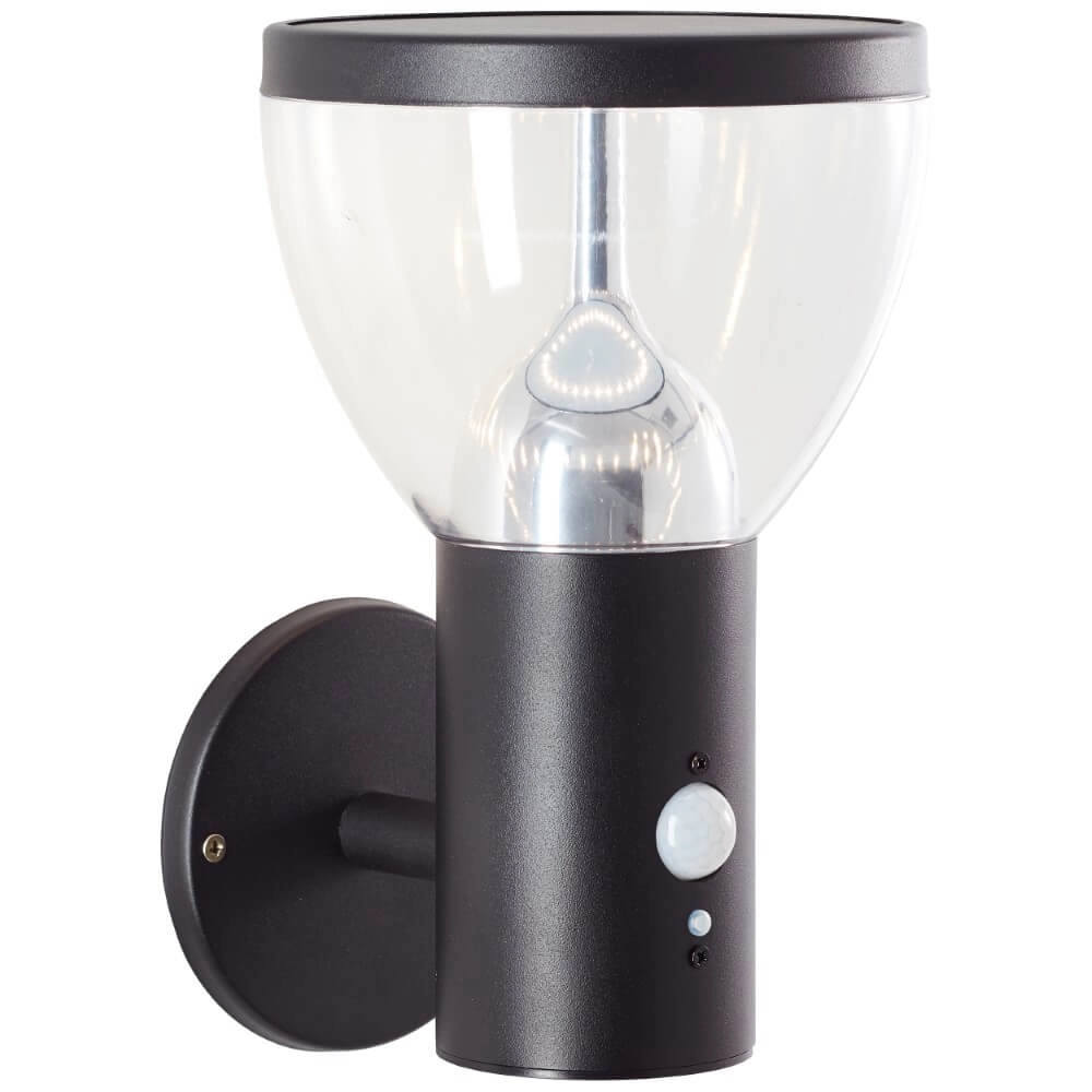 Ampli mural Tulip noir avec capteur Brilliant 4004353437755