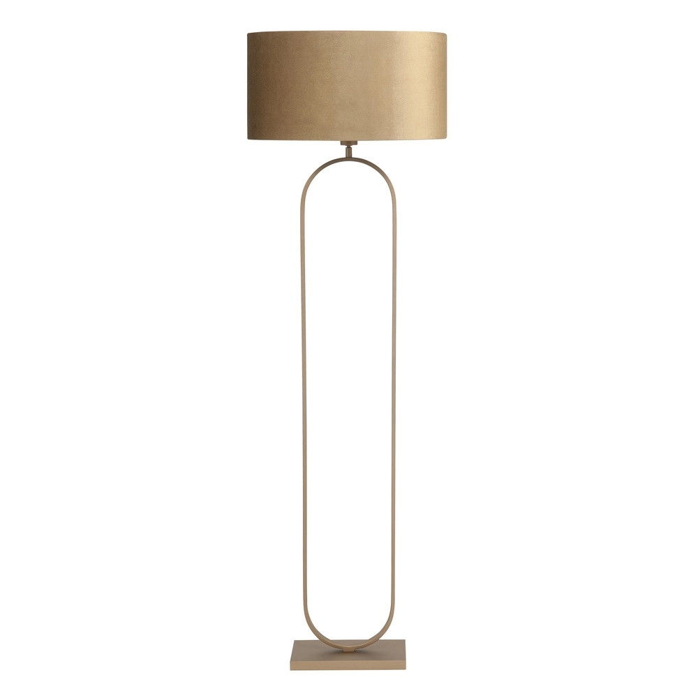 Lampadaire design Verona bronze cuivré 161cm