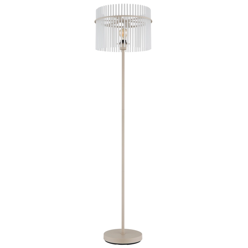 Lampadaire Gorley brun sable avec verre Ø 38cm Globo 9007371575701