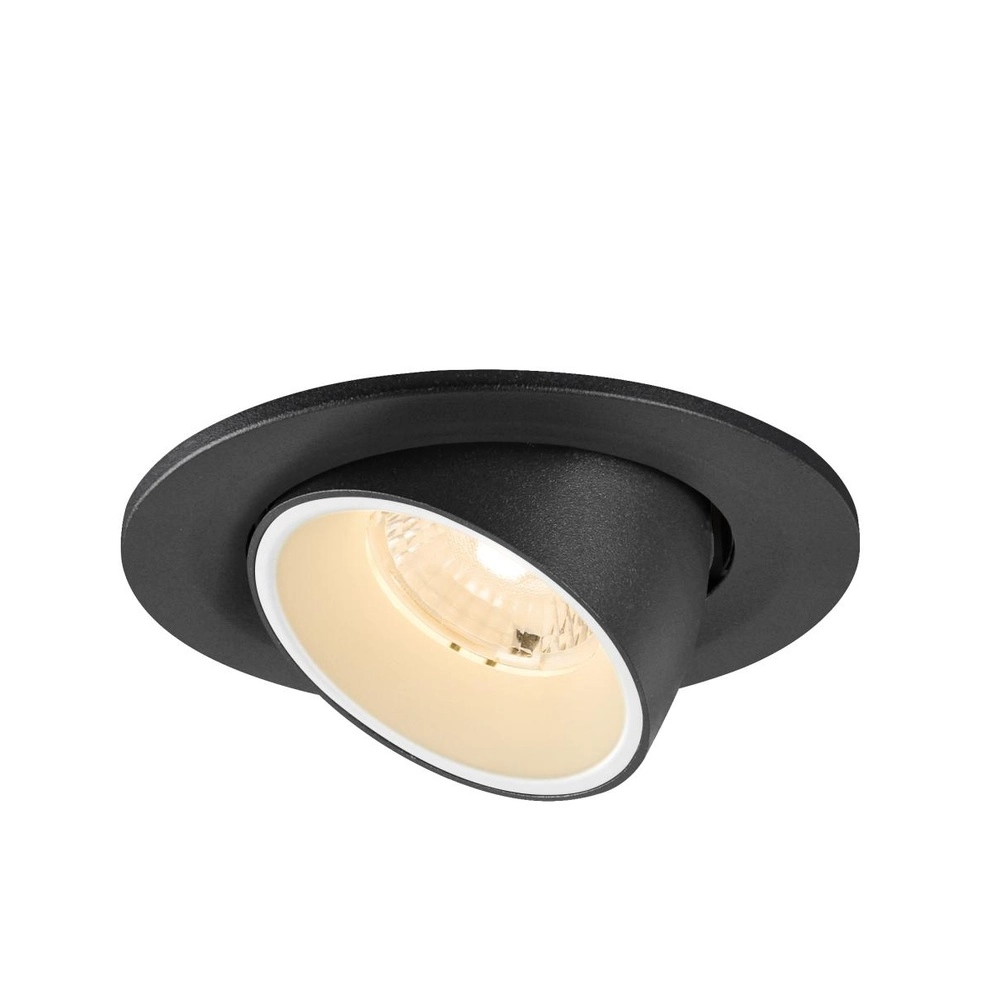 Spot encastré Numinos Gimble S noir/blanc 2700K - 40 deg SLV 4024163313711