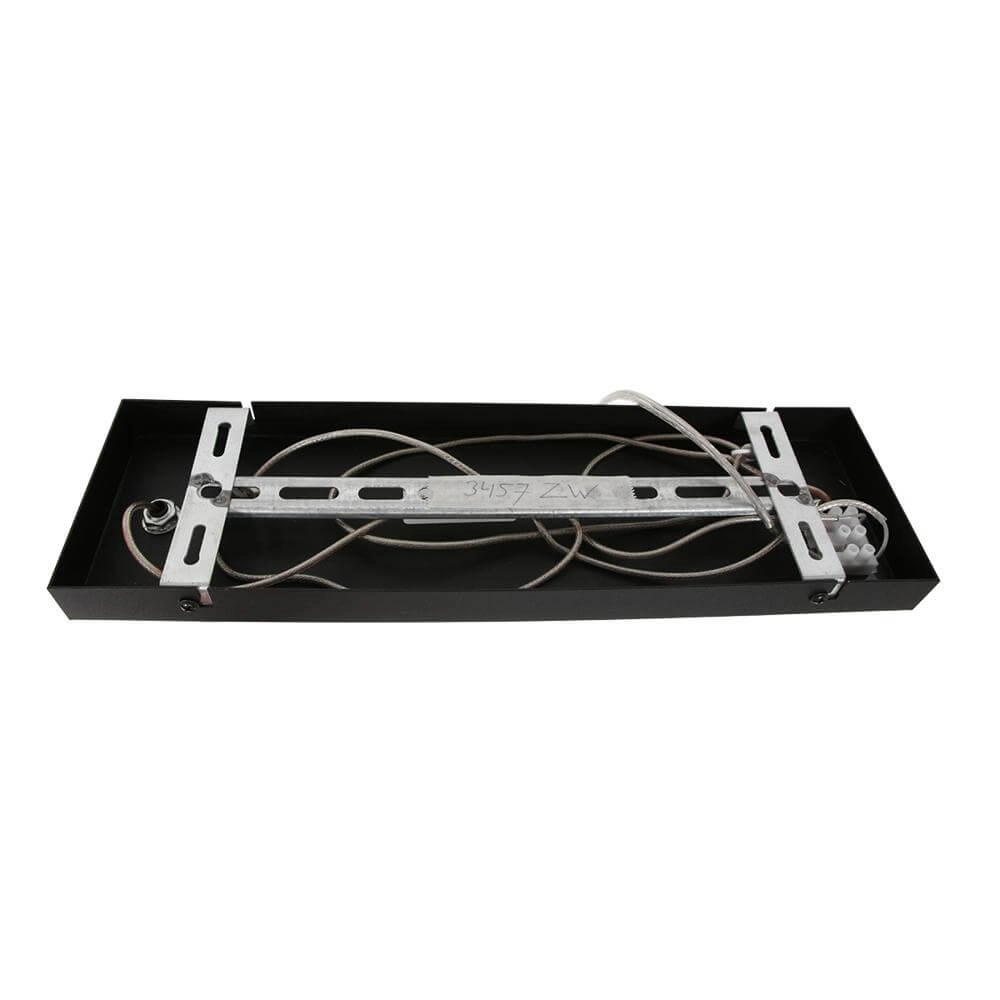Suspension 3 lumières Stang Noir avec capuche bleu clair Steinhauer 8712746175424