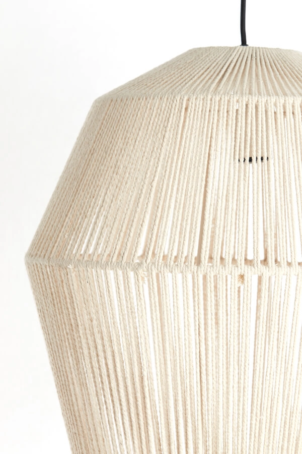 Suspension scandinave Deya crème Ø 45cm Light & Living 8717807744960