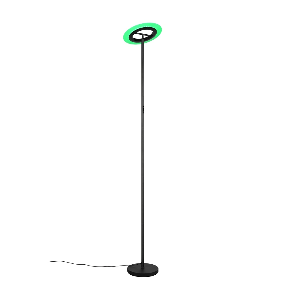 Lampadaire design Samba Noir RGB Trio 4017807653229