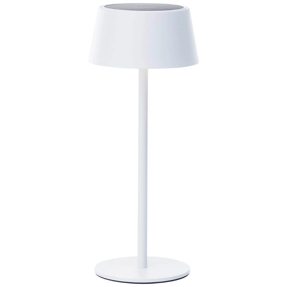Lampe de table design blanche Picco sur la batterie Brilliant 4004353437700