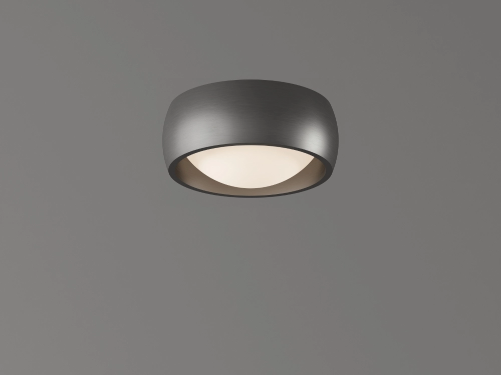 Lampe de plafond élégante Montana Ø15cm - Métal de canon