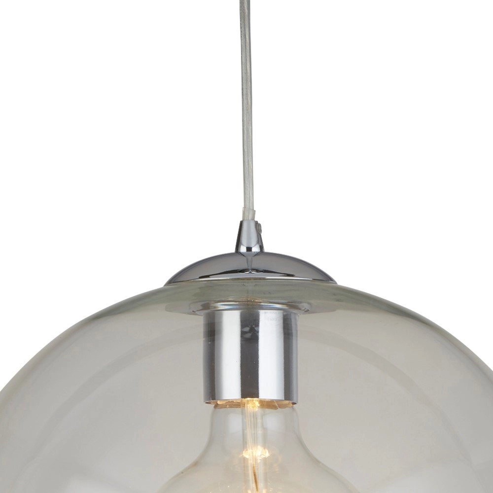 Lampe suspendue transparente Balls Ø 30cm Searchlight 5053423096179