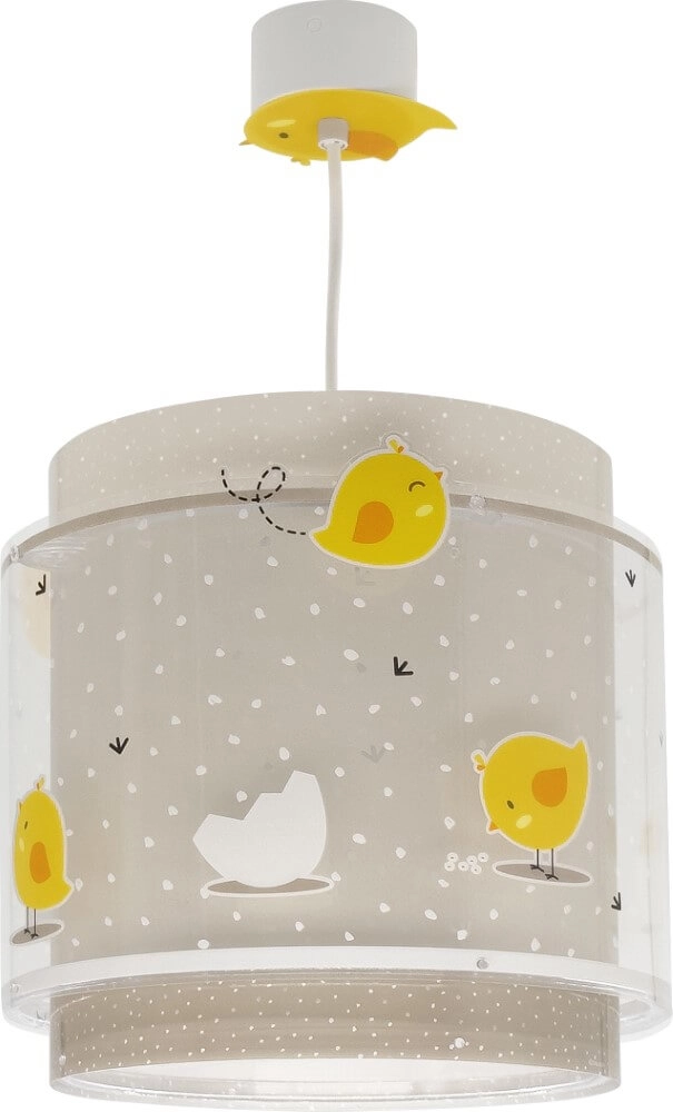 Lampe suspendue chambre d'enfant taupe Baby Chicken Dalber 8420406768724