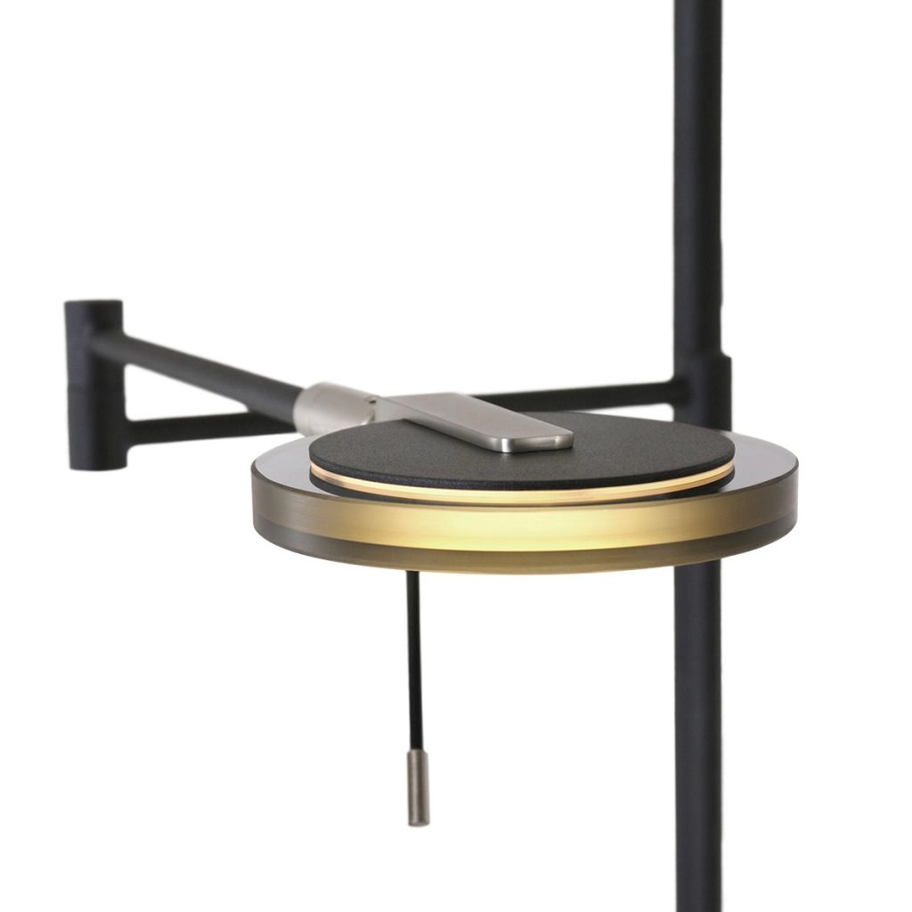 Lampe de lecture moderne Turound Noir Steinhauer 8712746132106