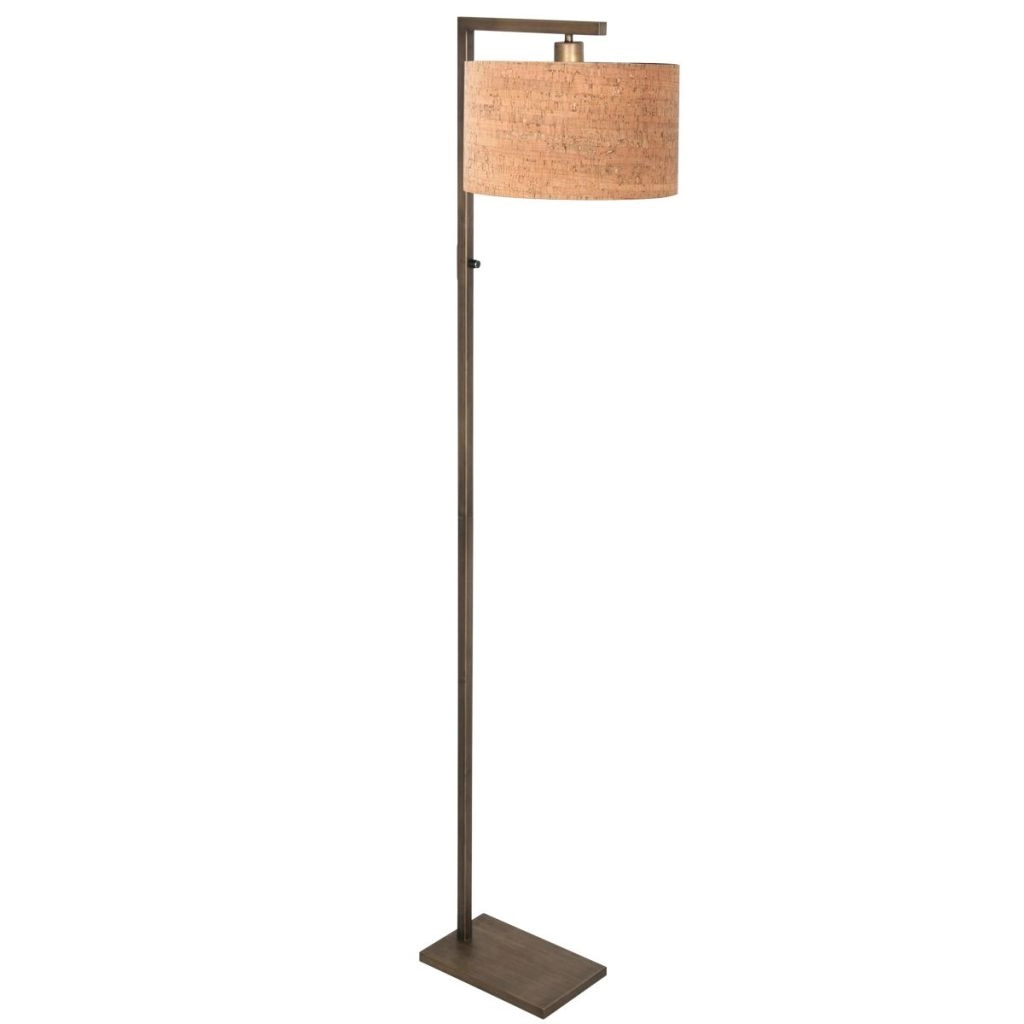 Lampe sur pied en bronze Stang avec un bouchon en liège Steinhauer 8712746189681