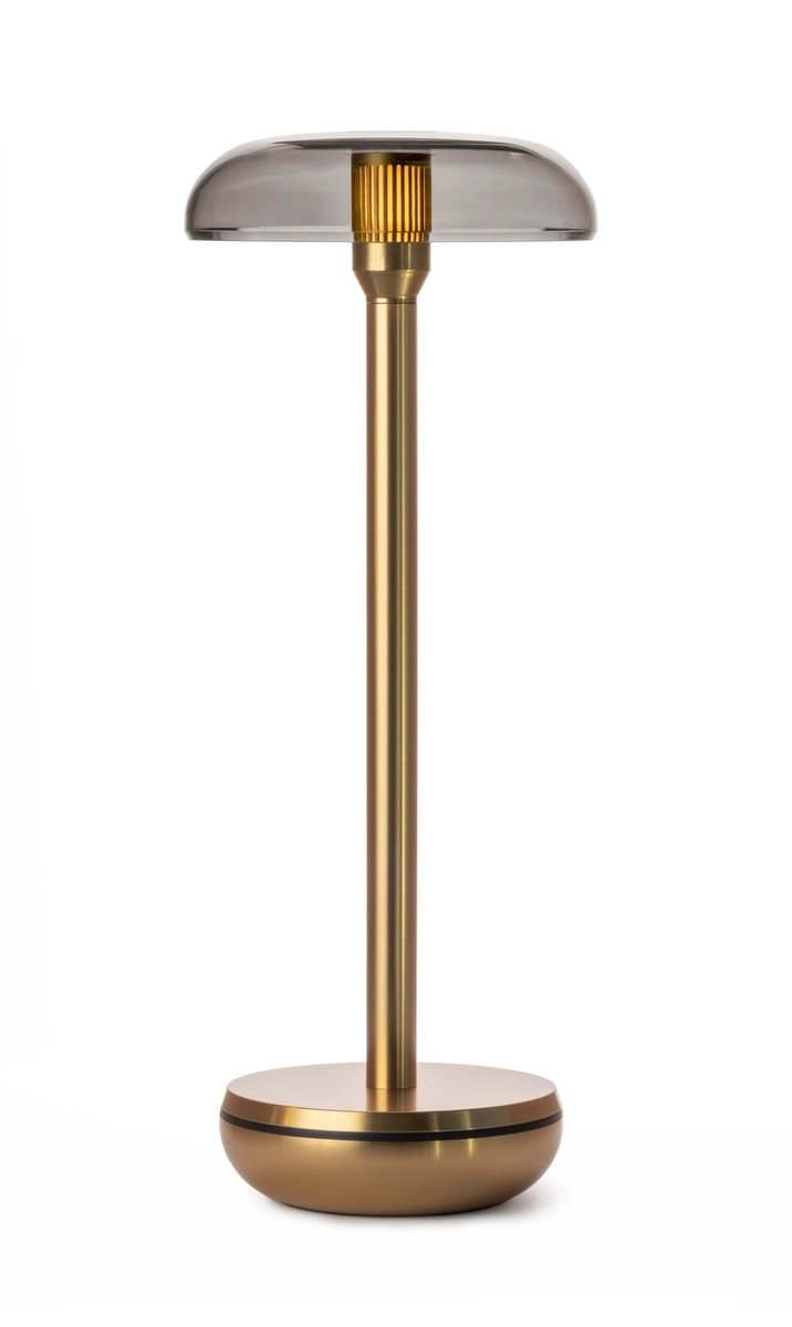 Air Gold - Smoked Lampe de table rechargeable