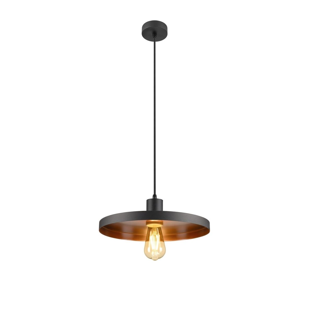 Luminaire suspendu Lalu 2m noir E27 SLV 4024163317399