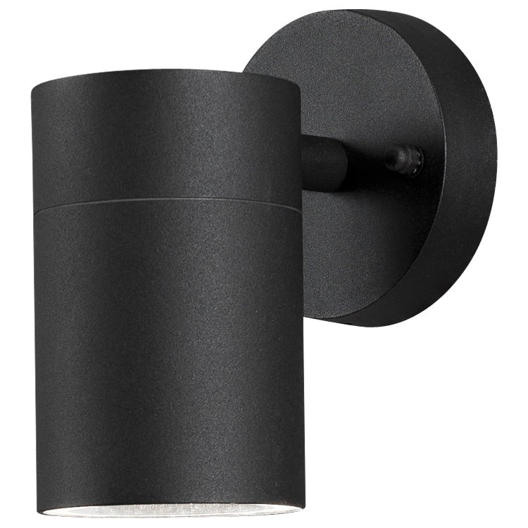 Spot murale Modena Downlight 12 cm noir