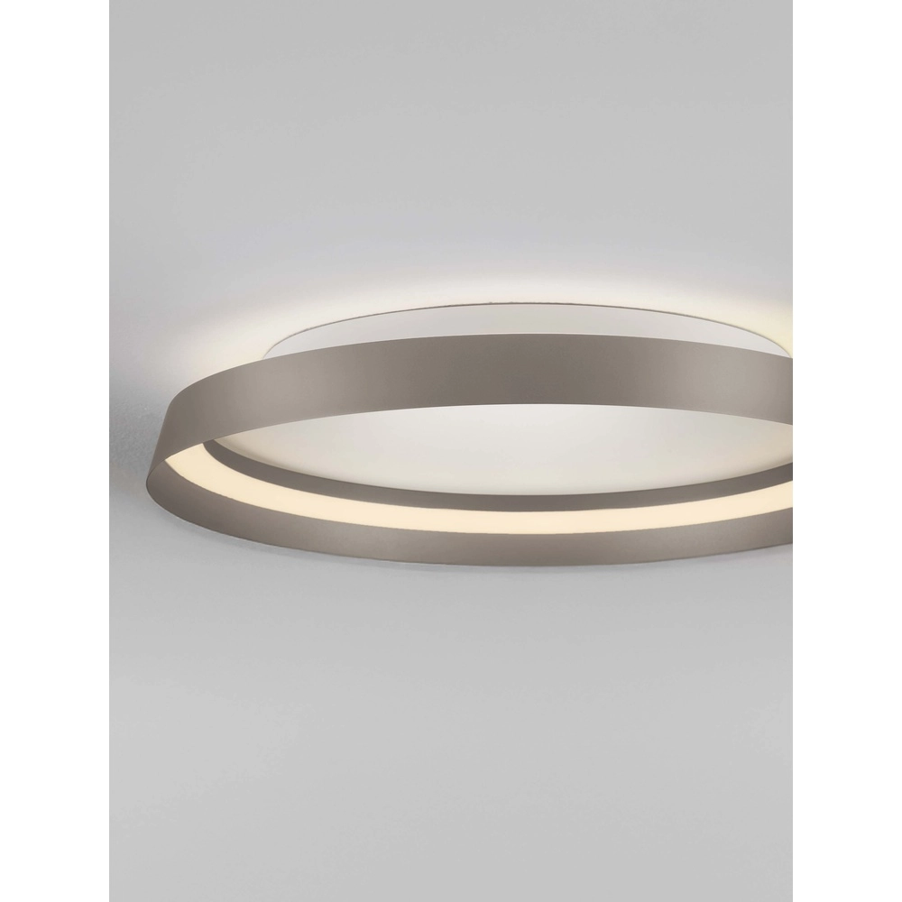 Plafonnier design Ormi Ø 45cm champagne Lyora 5212017463111