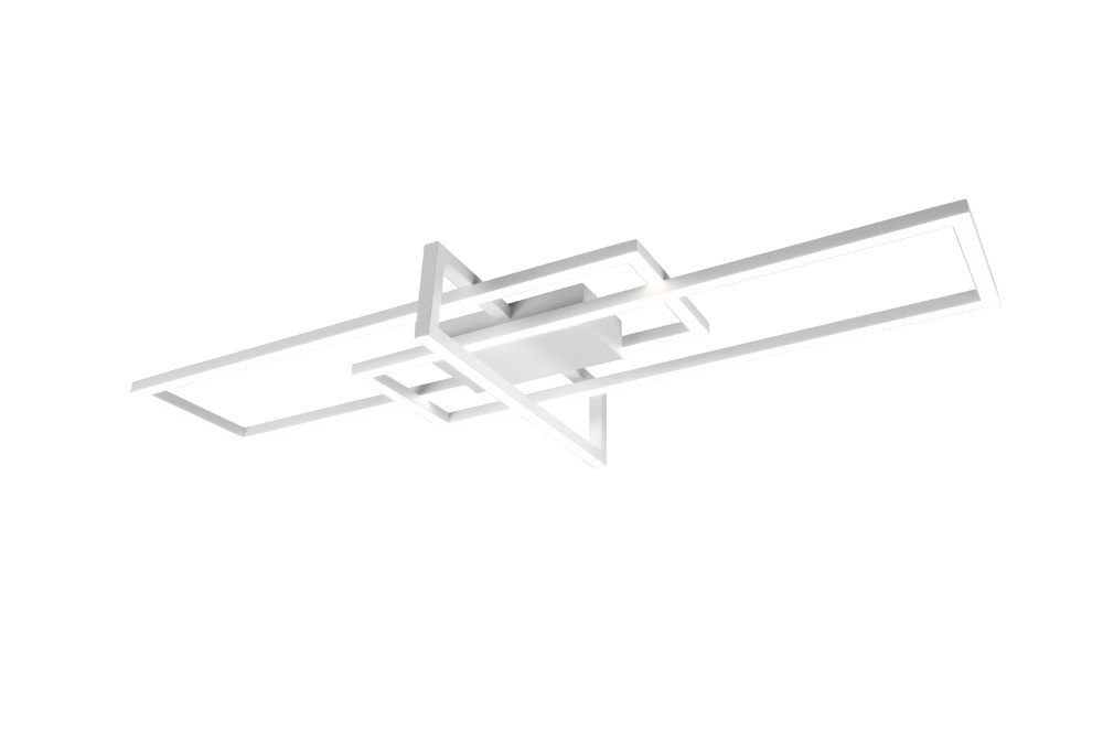 LED plafonnier Salinas 100 cm blanc Trio 4017807487879