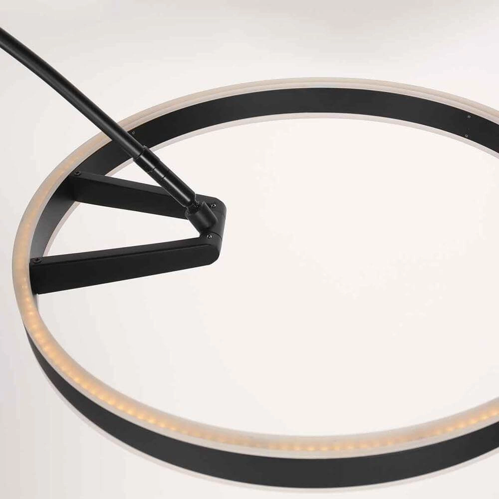 Lampe à arc design Ringlux noir Steinhauer 8712746176551